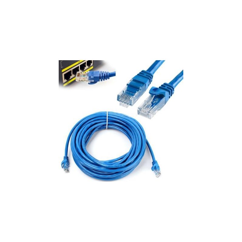 CABLE UTP INTERNO CAT5E 10 MTS