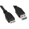 CABLE MICRO B MACHO A USB TIPO A 3.0