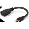 CABLE ADAPTADOR MINI HDMI A HDMI HEMBRA