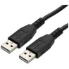 CABLE USB MACHO A USB MACHO 2.0 1.5 MTS