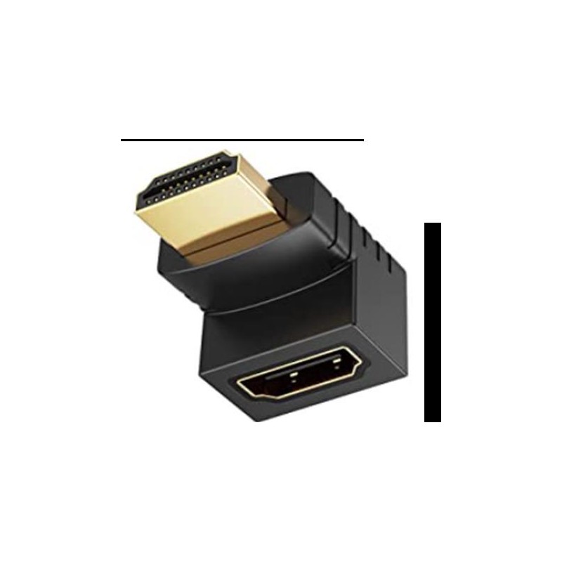 CODO HDMI MACHO/HEMBRA GIRO 270°