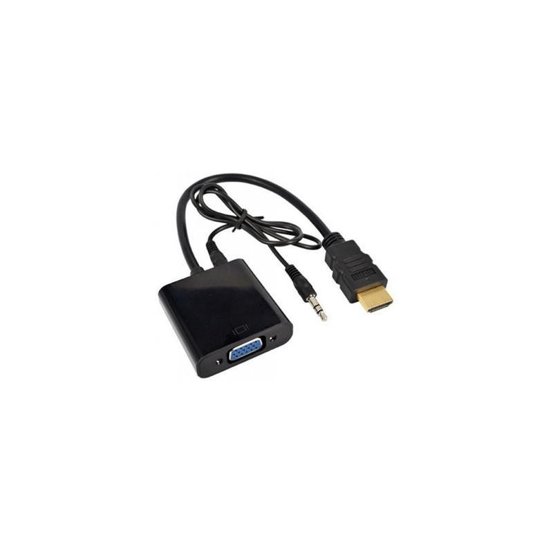 CONVERSOR HDMI A VGA CON AUDIO