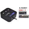 HUB USB Y MEMORY SATE A-HUB07