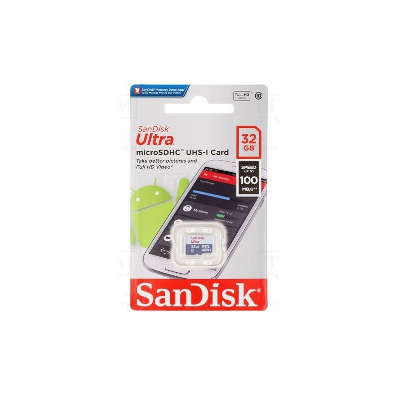 MEMORY CARD SANDISK CAT.10 DE 32GB