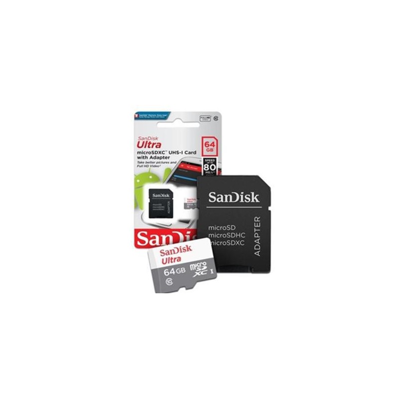 MEMORY CARD SANDISK CAT.10 DE 64GB