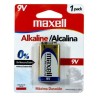 PILA MAXELL 9V RECTANGULAR