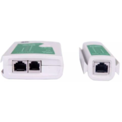 TESTER PROBADOR DE CABLE DE RED RJ45/RJ11 CON ESTUCHE