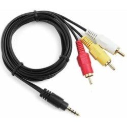 CABLE AV/ 3RCA 1.2 MTS