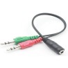 ADAPTADOR AURIC 1 JACK A 2 HS211T SATE