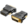 ADAPTADOR DVI-D MACHO A HDMI HEMBRA