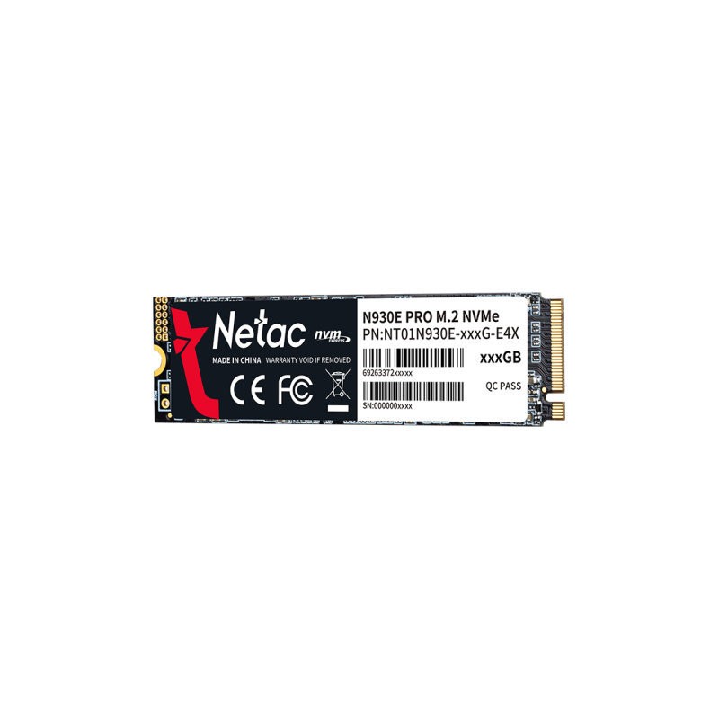 SSD  256GB NETAC N930E M.2 PCIE NVME