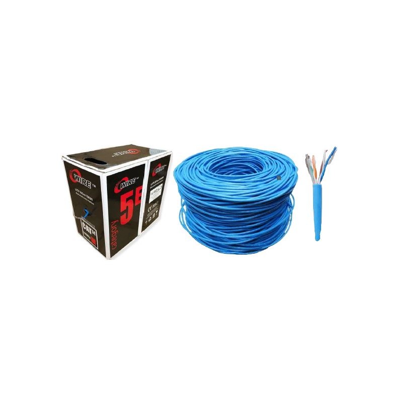 CABLE DE RED RJ45 IURON OWIRE UTP 24AWG INTERNO CAT 5E 305 MTS