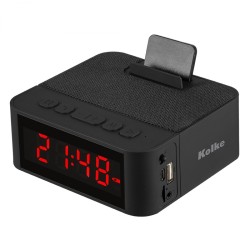 RELOJ KOLKE DESPERTADOR C/ ALARMA BT/FM KVR-403