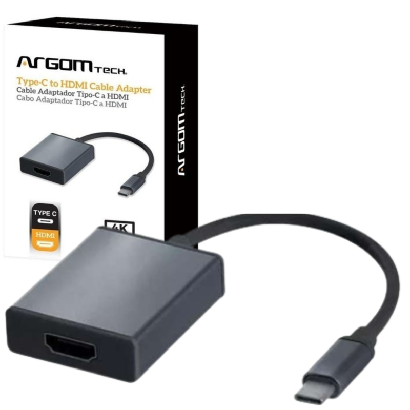 CABLE ADAPTADOR ARG-CB-0060 TYPE C-HDMI