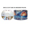 DISCO CD-R TUBO 50 UNIDADES PHILIPS