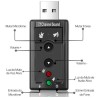 TARJETA DE SONIDO USB  7.1