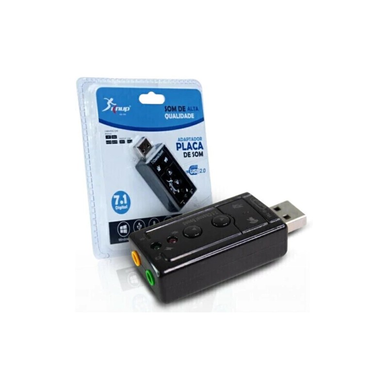 TARJETA DE SONIDO USB  7.1