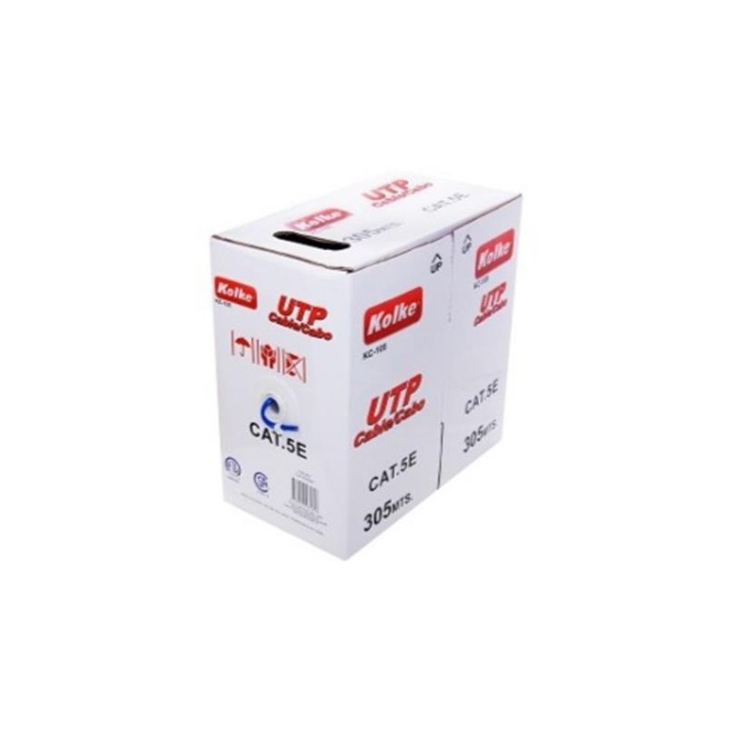 CABLE DE RED RJ45 KOLKE UTP INTERNO CAT 5E 305 MTS